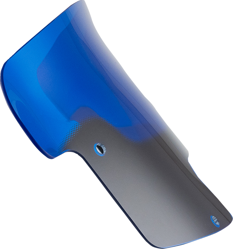KLOCK WERKS Kolor Flare Windshield - 8" - Blue - Indian '20-'25 - KWW-04-0623