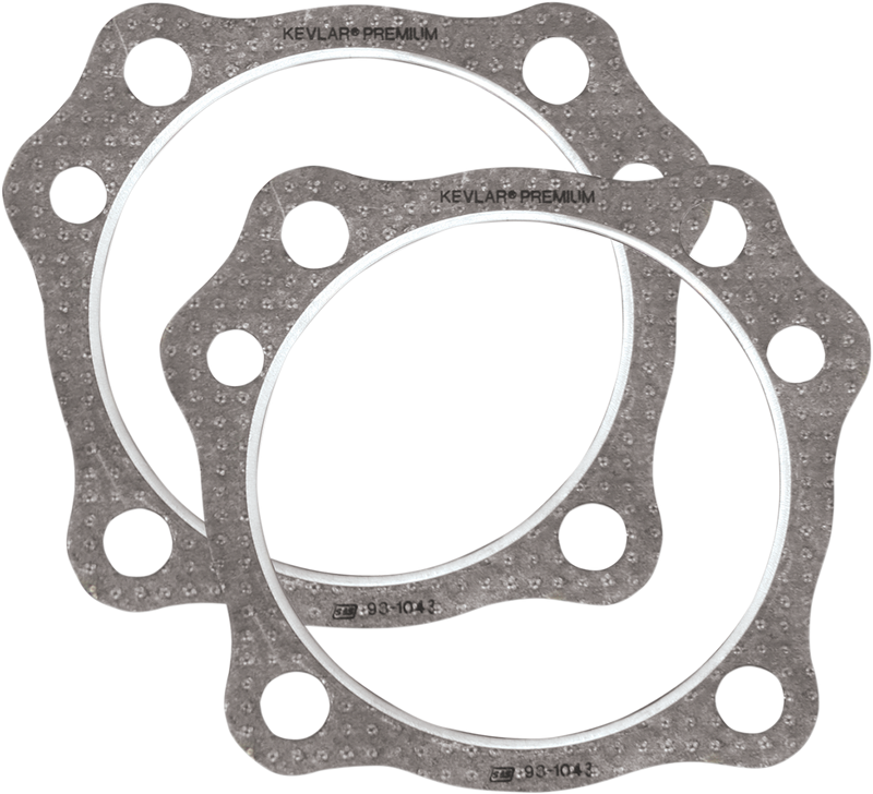 S&S CYCLE Head Gasket, 4", Harley-Davidson '99-'17, .043", 2 pack - 930-0090