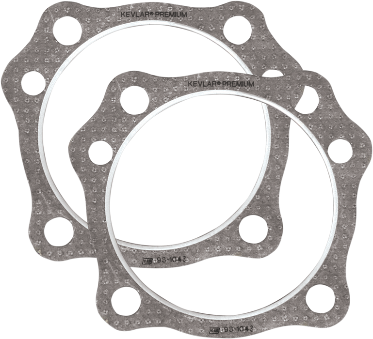 S&S CYCLE Head Gasket, 4", 1999-2006, .043", 2 pack - 930-0090