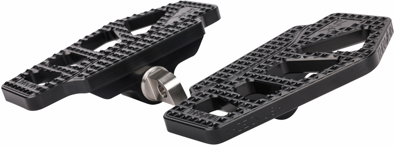 THRASHIN SUPPLY CO. Apex Mini Floorboards - Black - HD Male Mount - TSC-2217-1-D - PartsOutlet.com.au