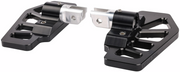 THRASHIN SUPPLY CO. Apex Mini Floorboards - Front - Black - '18-'23 Softail - TSC-2217-1-SF - PartsOutlet.com.au