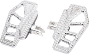 THRASHIN SUPPLY CO. Apex Mini Floorboards - Front - Chrome - '18-'23 Softail - TSC-2217-3-SF - PartsOutlet.com.au