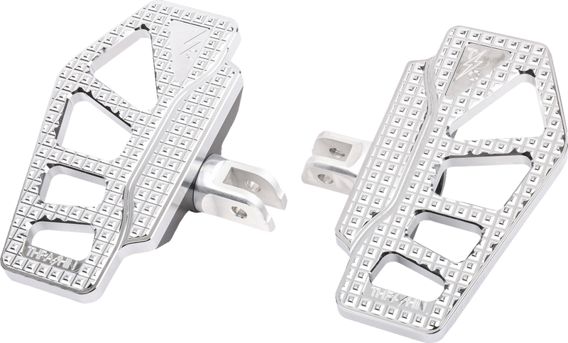 THRASHIN SUPPLY CO. Apex Mini Floorboards - Front - Chrome - '18-'23 Softail - TSC-2217-3-SF - PartsOutlet.com.au