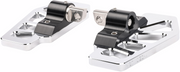 THRASHIN SUPPLY CO. Apex Mini Floorboards - Chrome - Male Mount - TSC-2217-3-D - PartsOutlet.com.au