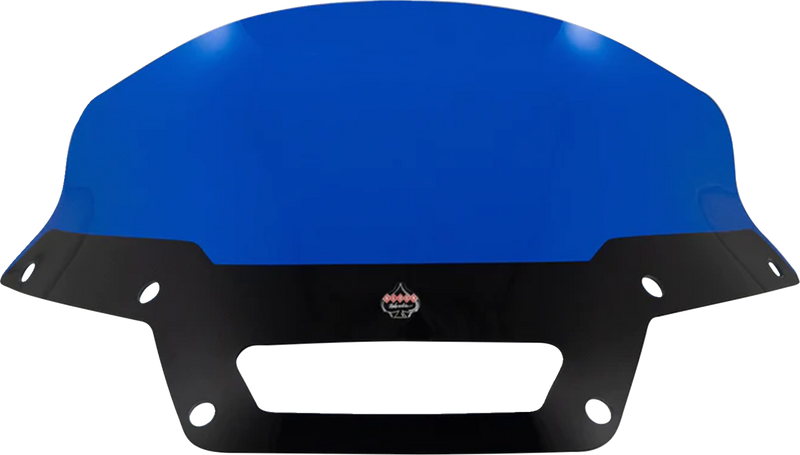 KLOCK WERKS Kolor Flare Sport Windshield - 6" - Blue - FXLRST '22-'25 - KWW-02-0626