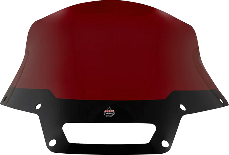 KLOCK WERKS Kolor Flare Sport Windshield - 8" - Red - FXLRST '22-'25 - KWW-02-0629