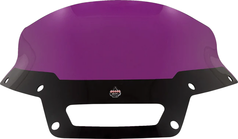 KLOCK WERKS Kolor Flare Sport Windshield - 6" - Purple - FXLRST '22-'25 - KWW-02-0627