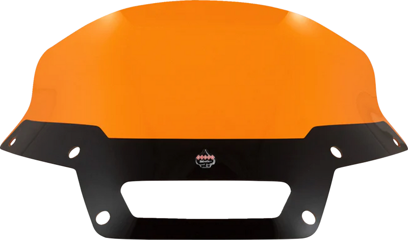 KLOCK WERKS Kolor Flare Sport Windshield - 6" - Orange - FXLRST '22-'25 - KWW-02-0623