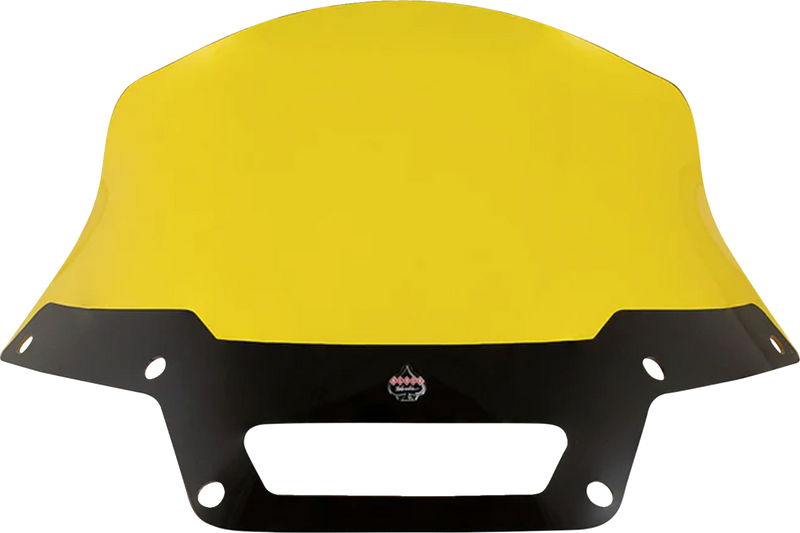 KLOCK WERKS Kolor Flare Sport Windshield - 8" - Yellow - FXLRST '22-'25 - KWW-02-0631