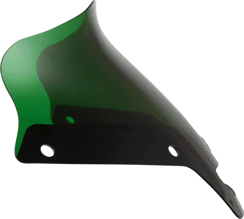 KLOCK WERKS Kolor Flare Sport Windshield - 6" - Green - FXLRST '22-'25 - KWW-02-0625