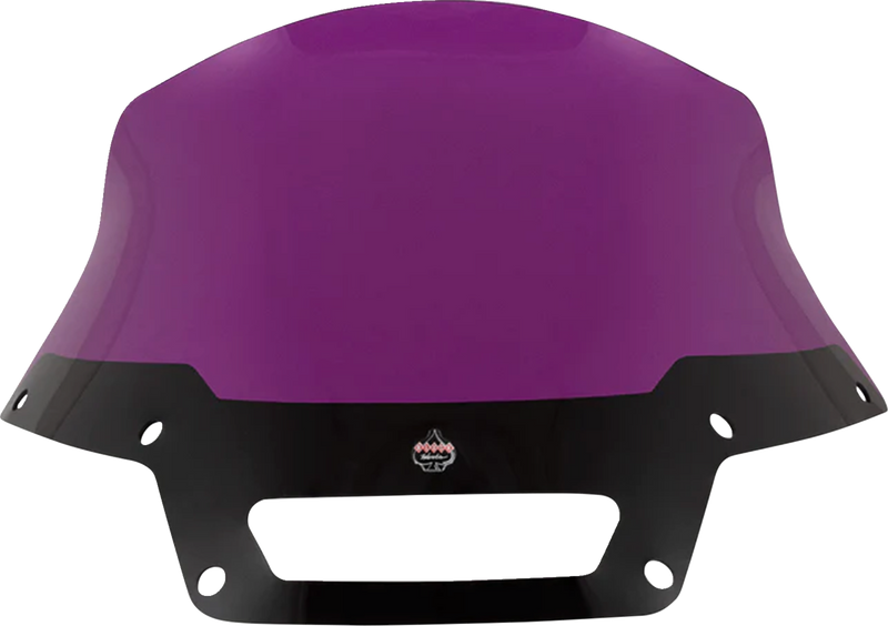 KLOCK WERKS Kolor Flare Sport Windshield - 8" - Purple - FXLRST '22-'25 - KWW-02-0634