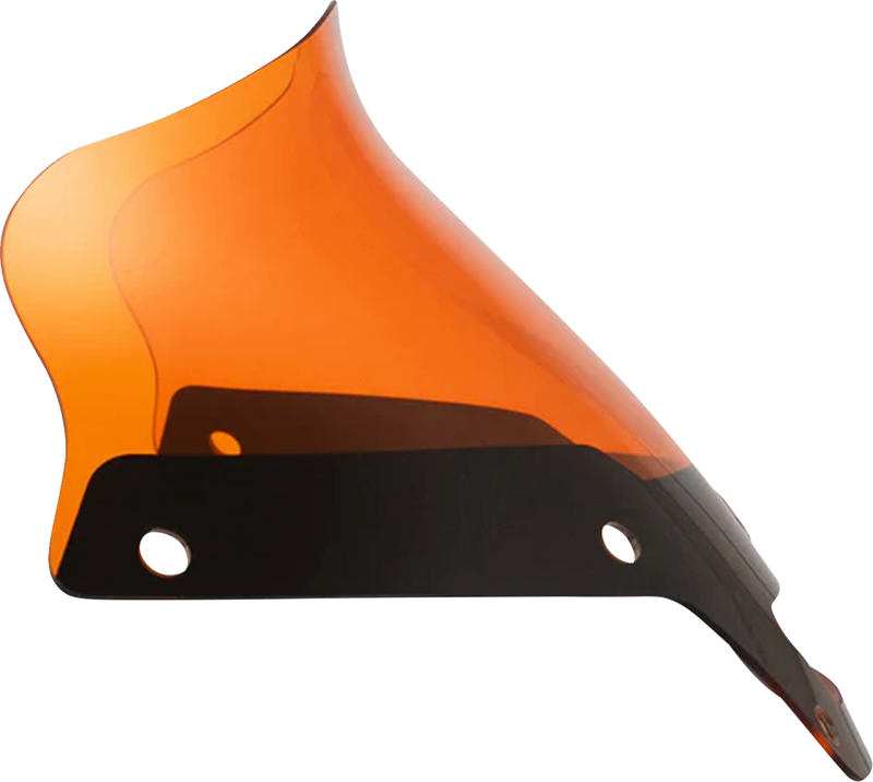 KLOCK WERKS Kolor Flare Sport Windshield - 6" - Orange - FXLRST '22-'25 - KWW-02-0623