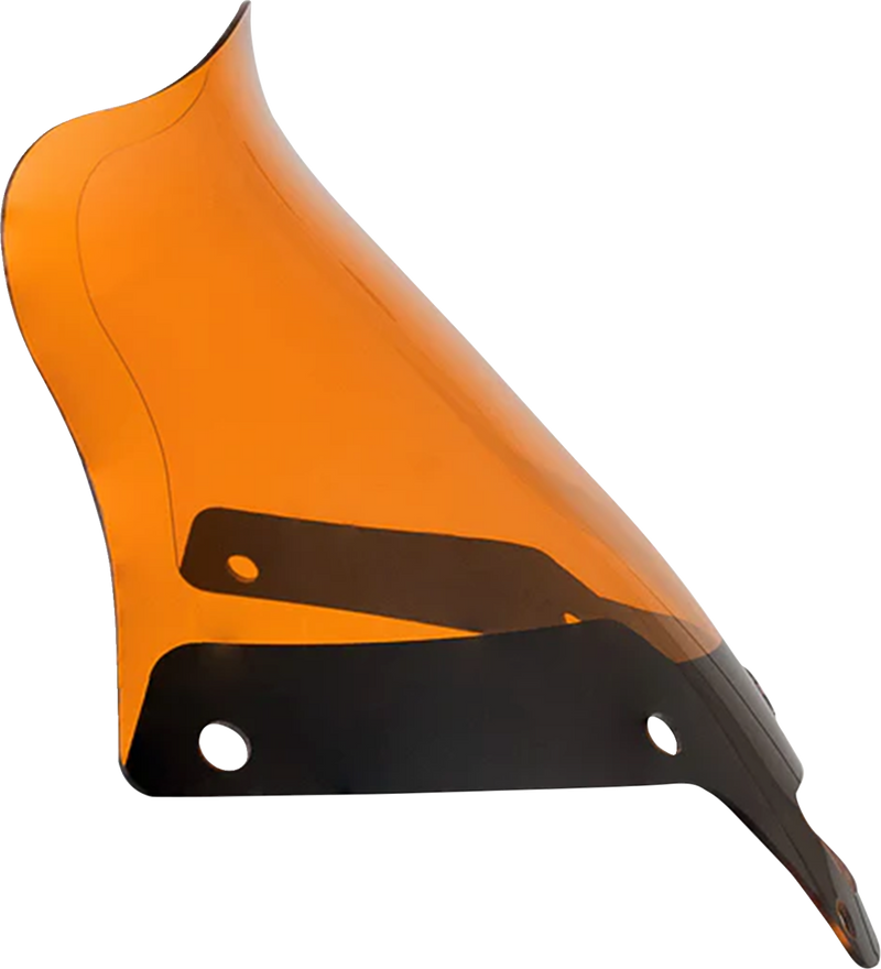 KLOCK WERKS Kolor Flare Sport Windshield - 8" - Orange - FXLRST '22-'25 - KWW-02-0630