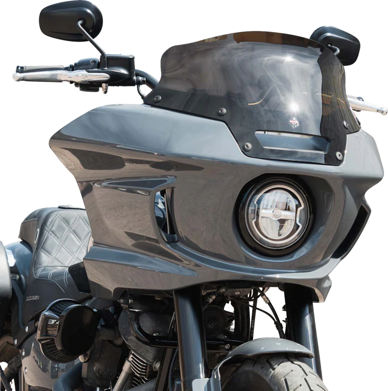 KLOCK WERKS Kolor Flare Sport Windshield - 6" - Bronze - FXLRST '22-'25 - KWW-02-0628