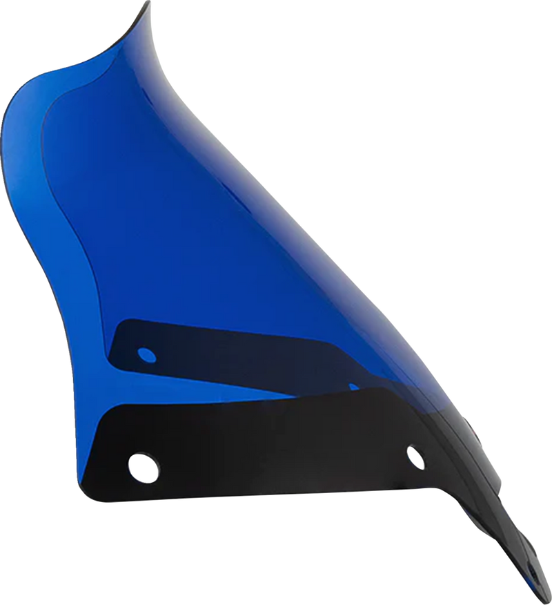 KLOCK WERKS Kolor Flare Sport Windshield - 8" - Blue - FXLRST  22-'25 - KWW-02-0633