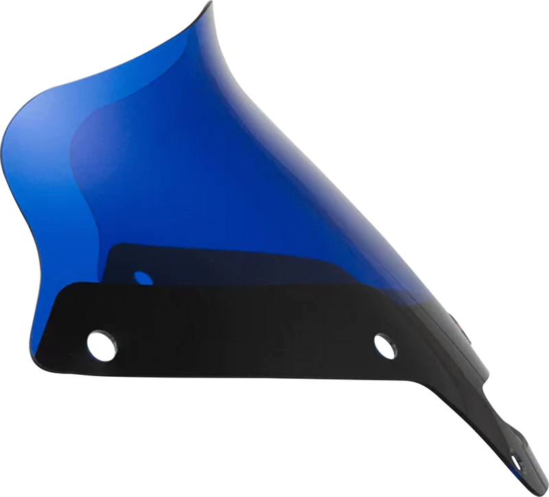 KLOCK WERKS Kolor Flare Sport Windshield - 6" - Blue - FXLRST '22-'25 - KWW-02-0626
