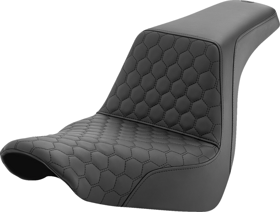 SADDLEMEN Step-Up Seat - Honeycomb - FL/FX '18-'23 818-29-177