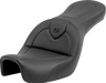 SADDLEMEN Roadsofa* Seat - without Backrest - Black/Black Stitching - FXD '06-'17 - 806-04-187 - PartsOutlet.com.au