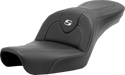 SADDLEMEN Roadsofa Carbon Fiber Seat - Carbon Fiber - without Backrest - FXD '96-'03 - 896-04-185 - PartsOutlet.com.au