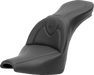 SADDLEMEN Roadsofa Seat - without Backrest - Black/Black Stitching - FXBB/FXST '18-'24 - 818-30-187 - PartsOutlet.com.au