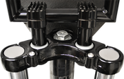LA CHOPPERS Flush-Mount Fork Cap - Polished - 39 mm LA-7504-39 - PartsOutlet.com.au