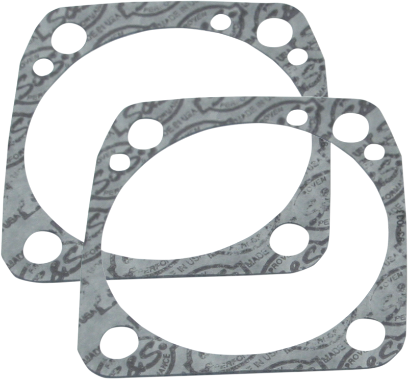 S&S CYCLE Base Gasket, 3-5/8", Harley-Davidson '84-'99, .018", 2 pack - 930-0093
