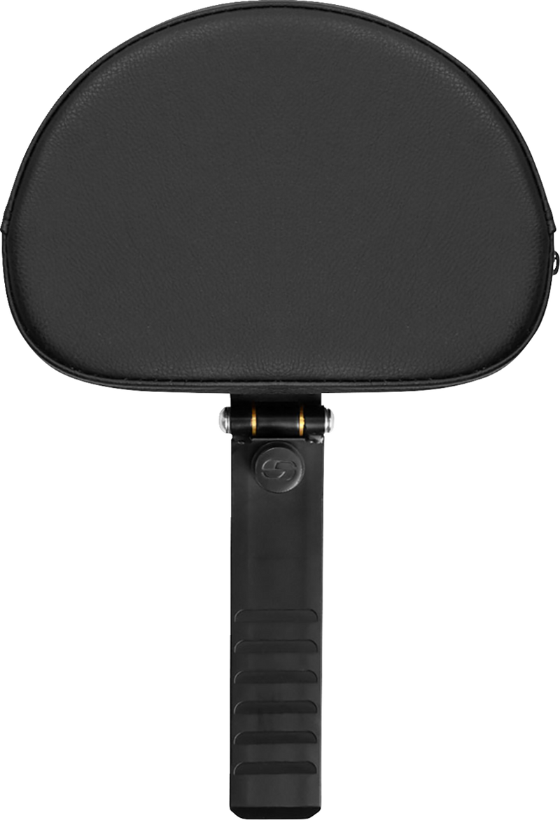 SADDLEMEN Backrest - Plain - Black Stitching - XL '04-'22 - 15708RP - PartsOutlet.com.au