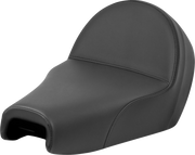 SADDLEMEN Solo Seat - Plain w/ Backrest - XL '04-'22 - 807-03B-0040 - PartsOutlet.com.au