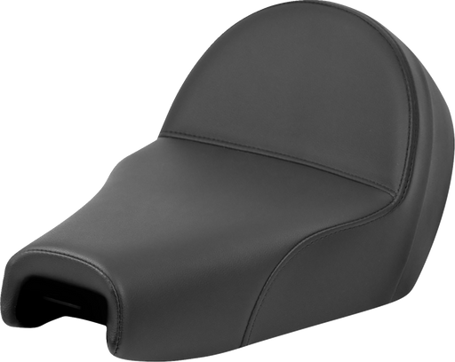 SADDLEMEN Solo Seat - Plain w/ Backrest - XL '04-'22 - 807-03B-0040 - PartsOutlet.com.au