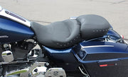 MUSTANG Wide Rear Seat - Studded - Harley-Davidson 2009-2021 - FLHR 79112 - PartsOutlet.com.au