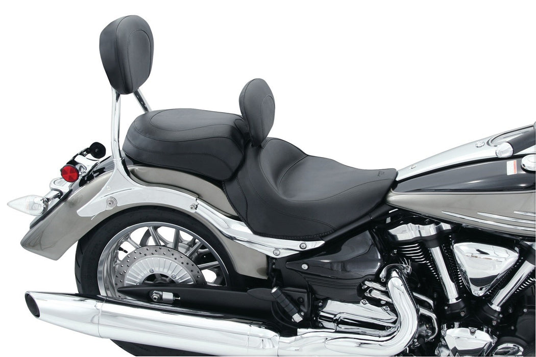 MUSTANG Vintage Wide Solo Seat - Driver's Backrest - Yamaha XV 1900 2006-2015 - 79454 - PartsOutlet.com.au