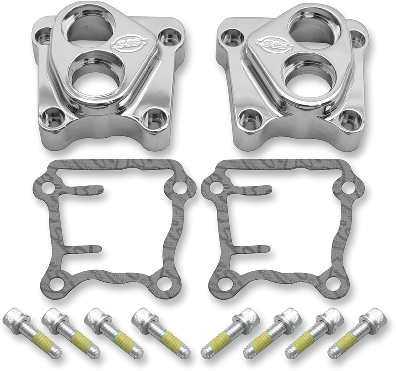 S&S CYCLE S&S® Polished Tappet Cover For 1999-'16 HD® Big Twins And S&S® Crankcases 106-3883 - PartsOutlet.com.au