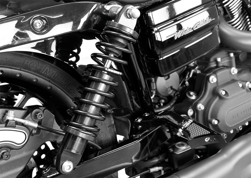 LEGEND SUSPENSION Revo Coil Suspension - Black - Heavy-Duty - 12" - FXD '91-'17 - 1310-0944