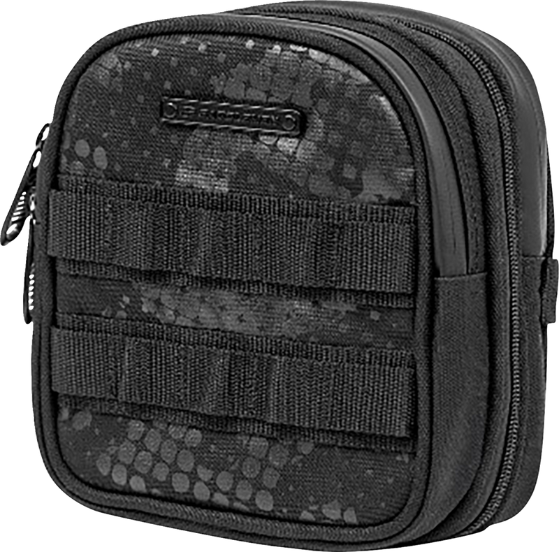 SADDLEMEN Sissy Bar Bag Fundamentals - Black EX000978 - PartsOutlet.com.au