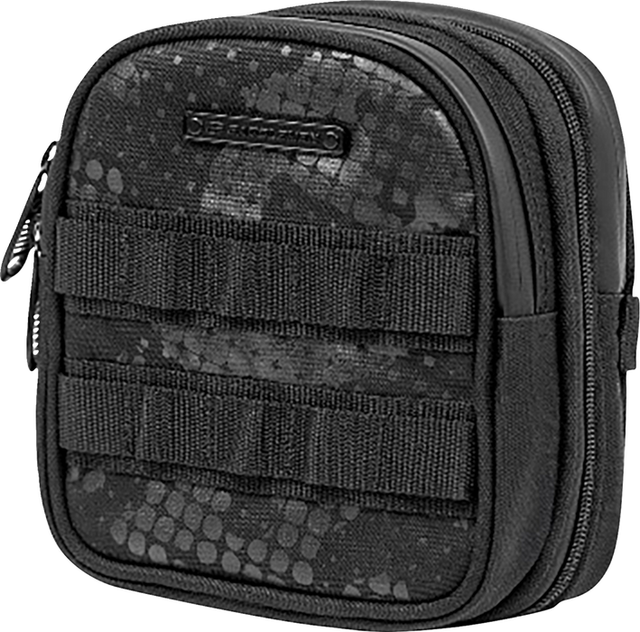 SADDLEMEN Sissy Bar Bag Fundamentals - Black EX000978 - PartsOutlet.com.au