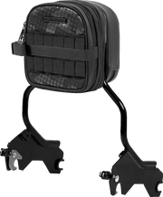 SADDLEMEN Sissy Bar Bag Fundamentals - Black EX000978 - PartsOutlet.com.au