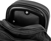 SADDLEMEN Sissy Bar Bag Fundamentals - Black EX000978 - PartsOutlet.com.au