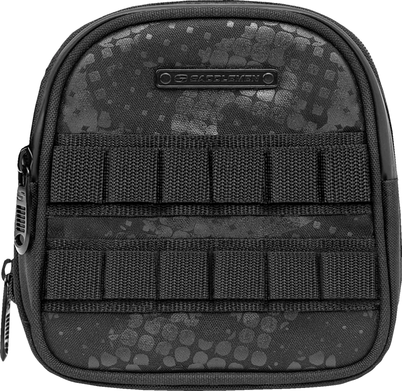 SADDLEMEN Sissy Bar Bag Fundamentals - Black EX000978 - PartsOutlet.com.au
