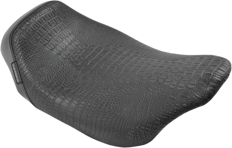 LE PERA Bare Bones Seat - Croc - Black LK-005CRBLK - PartsOutlet.com.au