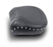 MUSTANG Wide Rear Seat - Studded - Harley-Davidson 2000-2015 - FLST 79486 - PartsOutlet.com.au