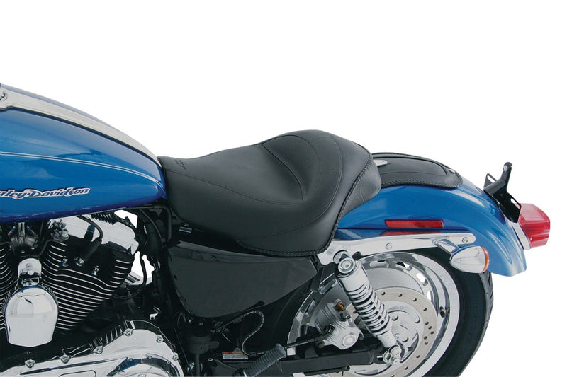 MUSTANG Vintage Solo Seat - Harley-Davidson Sportster XLC 2004-2021 - 4.5 Gal Tank 76159 - PartsOutlet.com.au
