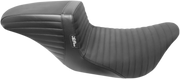 LE PERA Kickflip Dual Seat With Pleated Gripper Tape. Fits Touring 2008up - LK-597PTGP - PartsOutlet.com.au