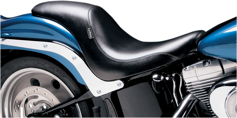 LE PERA Silhouette Dual Seat. Fits Softail 2006-2017 With OEM 200 Rear Tyre - LK-860 - PartsOutlet.com.au