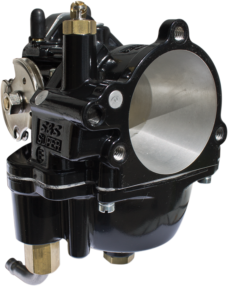 S&S CYCLE Cycle Super E Black Carburetor Assembly - 110-0133 - PartsOutlet.com.au