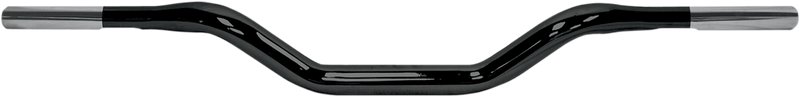 LA CHOPPERS 1 1/4" DIAMETER HEFTY SUPER BAR BLACK UNIVERSAL - LA-7312-09B