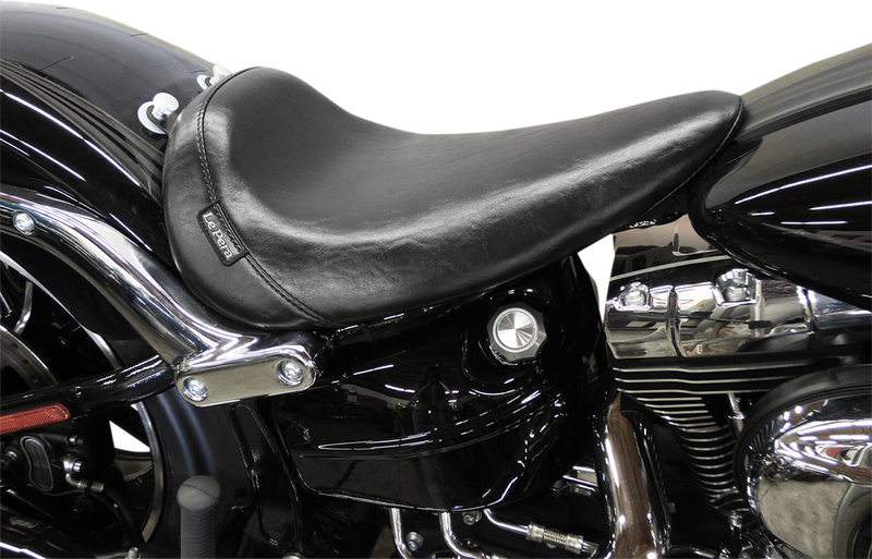 LE PERA Bare Bones Solo Seat. Fits Softail Breakout 2013-2017 - LKB-007 - PartsOutlet.com.au