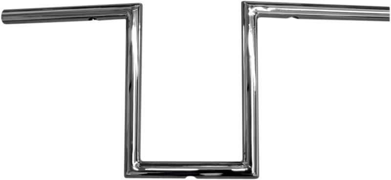 LA CHOPPERS 1" NARROW Z-BARS 10" RISE CHROME UNIVERSAL - LA-7380-10