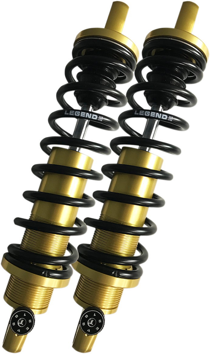 LEGEND SUSPENSION REVO-A Adjustable Dyna Coil Suspension - Gold - Heavy-Duty - 12" - FXD '91-'17 - 13101781