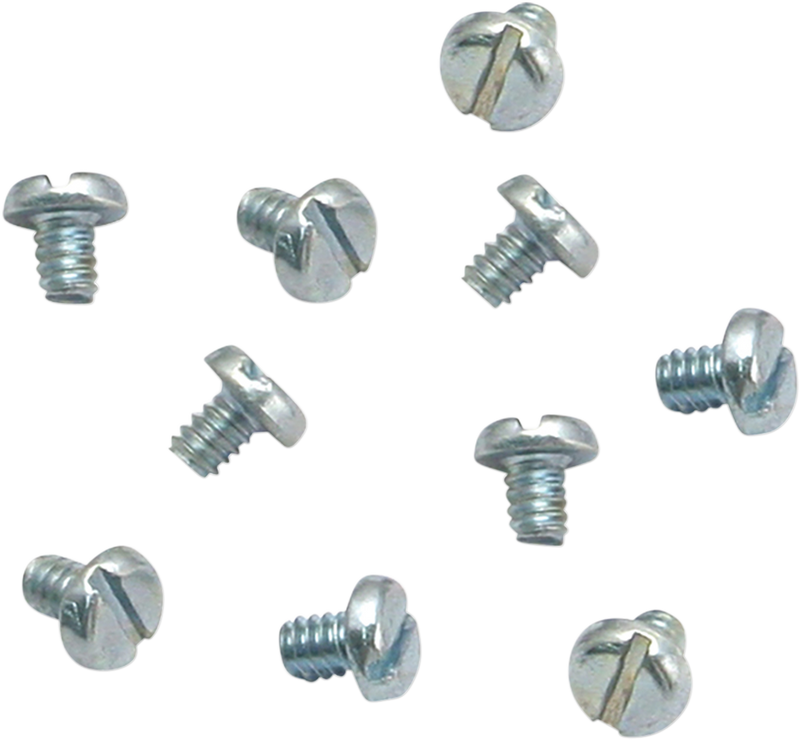 S&S CYCLE 10-24 X 1/4" Slotted Pan Head Screw (10 pack) - 50-0062