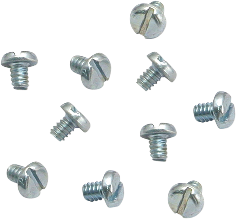 S&S CYCLE 10-24 X 1/4" Slotted Pan Head Screw (10 pack) 50-0062